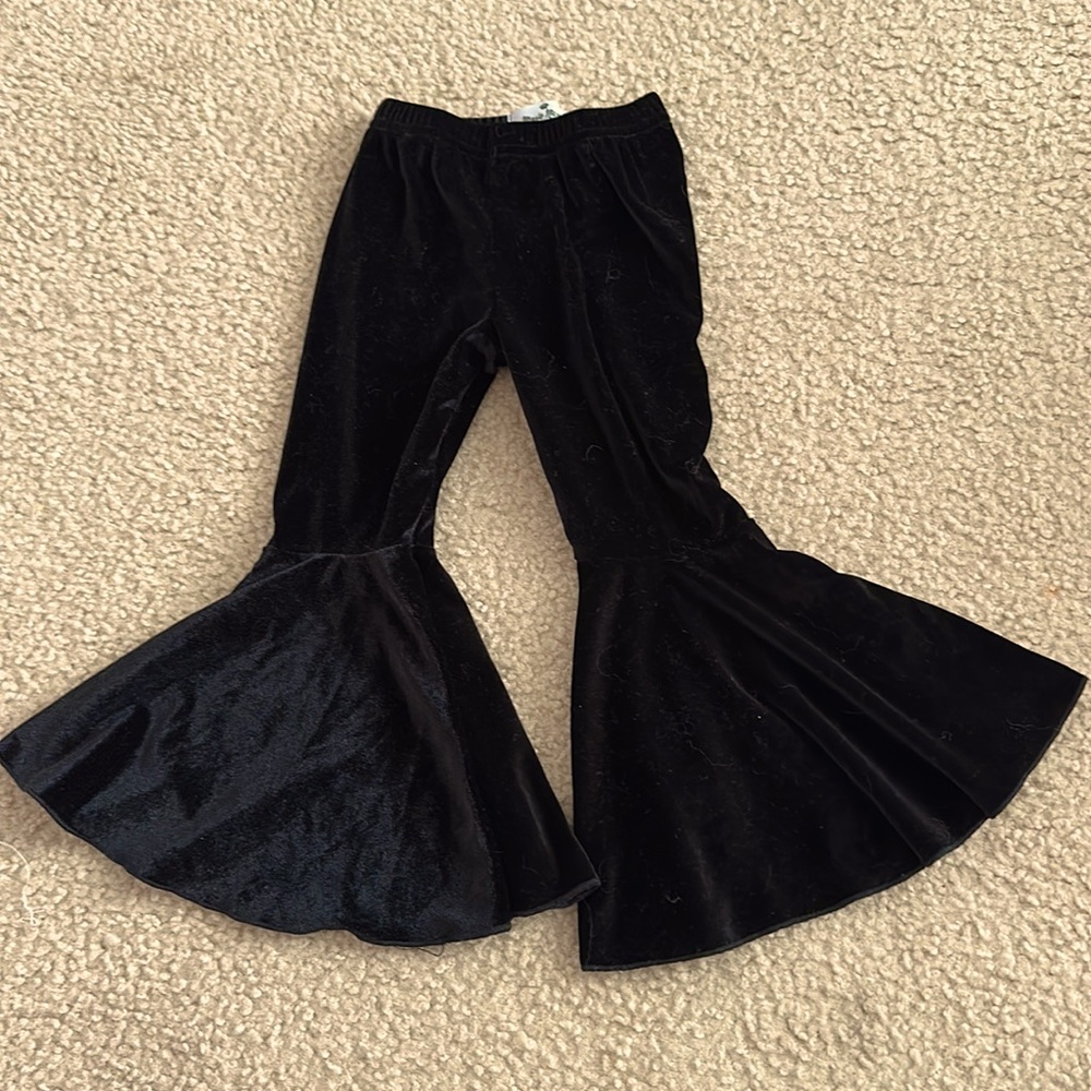 Marie Nicole Clothing 18-24 months Black Velvet Bells